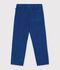Straight corduroy trousers blue