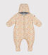 Babies' patterned snowsuit