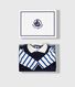 Babies' cotton gift set: dungarees and a body