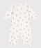 Cotton Jumpsuit/Sleeping Bag MARSHMALLOW white/GRIS grey
