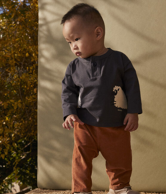 brown toddler shirt