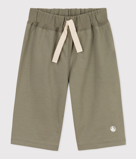 Boys' Cotton Bermuda Shorts MARECAGE green