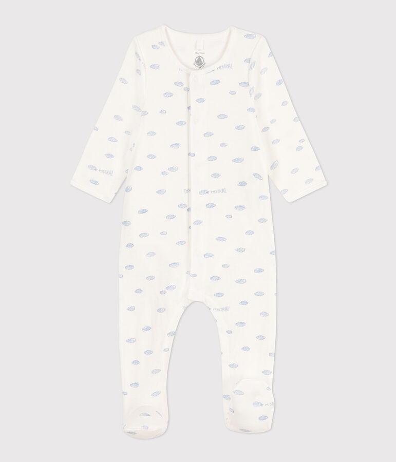 Tube Knit Cloud Patterned Bodyjama white/multicolor