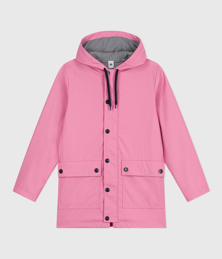 Iconic raincoat for men or women pink