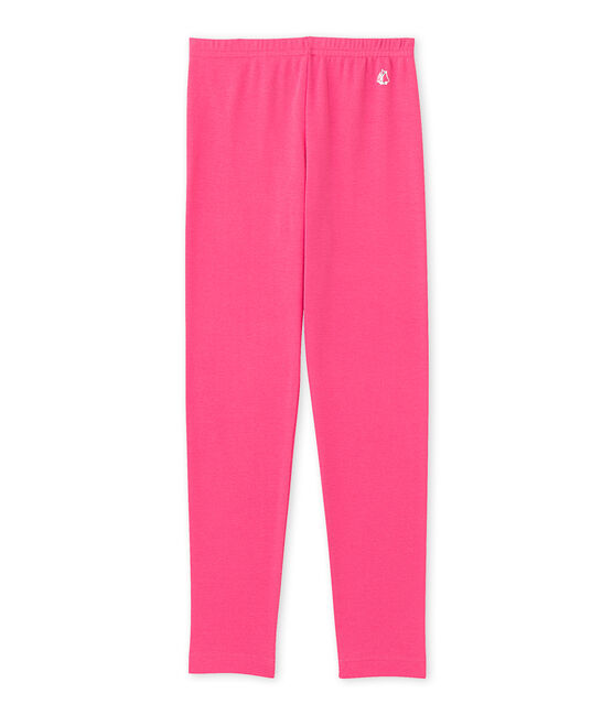 Girls' leggings Peony pink