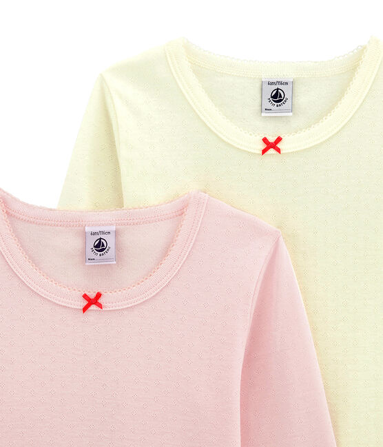 Little girl's long-sleevedtee-shirtduo variante 1