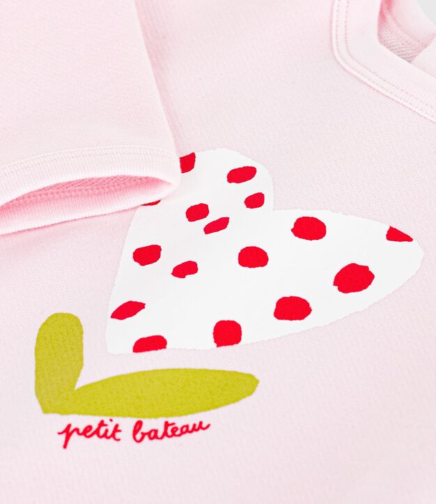 Baby cotton sweatshirt with patterns BARELY