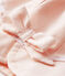 Twill wide-brimmed hat for baby girls FLEUR pink