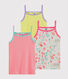 Girls' Strappy Tops - 3-Piece Set