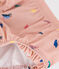 Babies' Recycled Fabric Briefs SALINE pink/MULTICO white