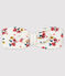 Baby girl's floral headband MARSHMALLOW white/MULTICO white