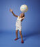 Girls' Cotton Vest MARSHMALLOW white