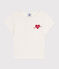 Children's short-sleeved printed T-shirt MILK Ecru