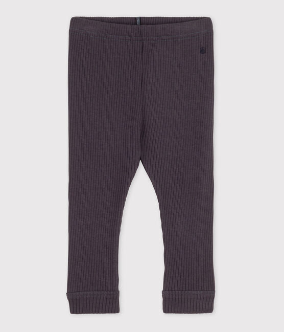Babies' Rib Knit Leggings DUMBO grey