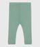 Babies' plain cotton leggings SAULE