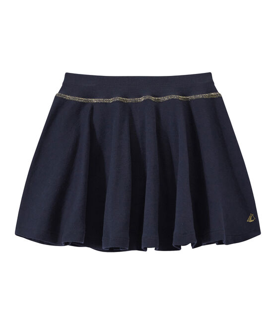 Girl's skater skirt SMOKING blue