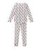 Little girl's pyjamas MARSHMALLOW white/MULTICO white