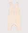 Babies' Decorative Stitch Jersey Jumpsuit AVALANCHE Ecru