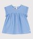 Babies' Organic Cotton Short-Sleeved Blouse