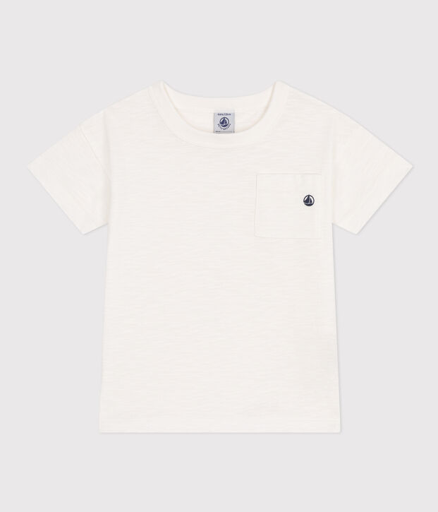 Boys' Slub Jersey T-shirt white