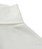 women's light cotton polo neck MARSHMALLOW white