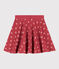 Girls' Cotton Print Skirt PAPI pink/AVALANCHE beige