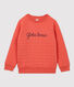 Unisex Children's Quilted Tube Knit Sweatshirt