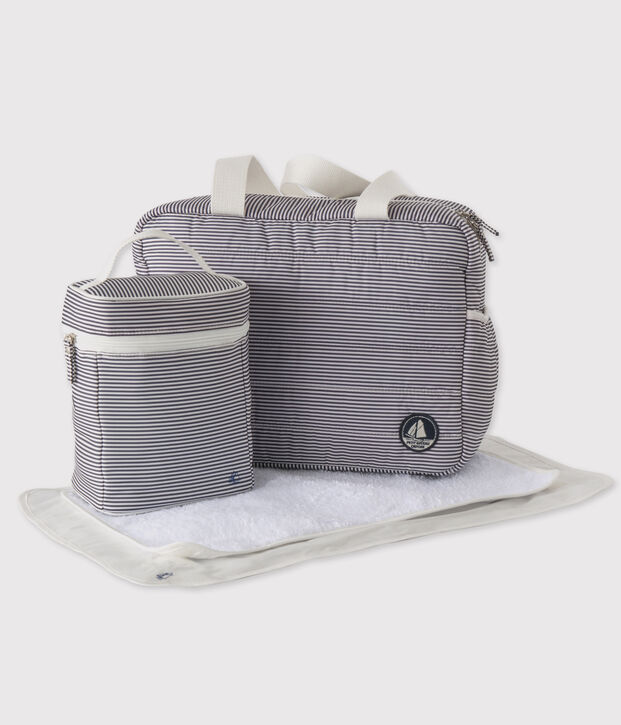 Babies' Pinstriped Changing Set multicolor