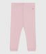 Babies' plain cotton leggings