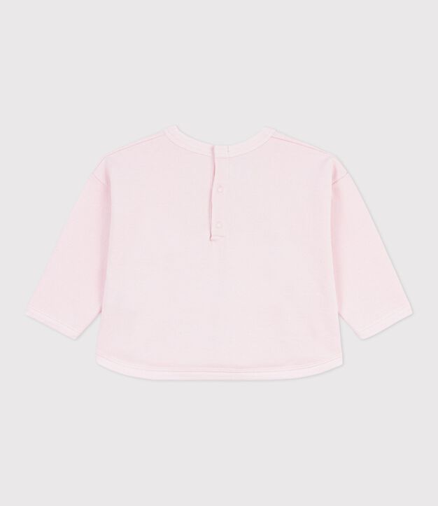 Baby cotton sweatshirt with patterns BARELY