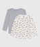 Children's long-sleeved zebra-print cotton T-shirts variante 1