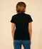 Women's Straight V-Neck Cotton T-Shirt SMOKING blue