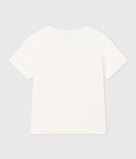Boys' Short-Sleeved T-Shirt MARSHMALLOW white