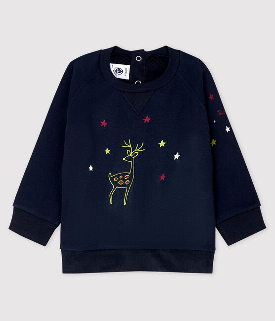Baby Boys' Fleece Sweatshirt SMOKING blue