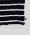 Children's Unisex Snood SMOKING blue/MARSHMALLOW white