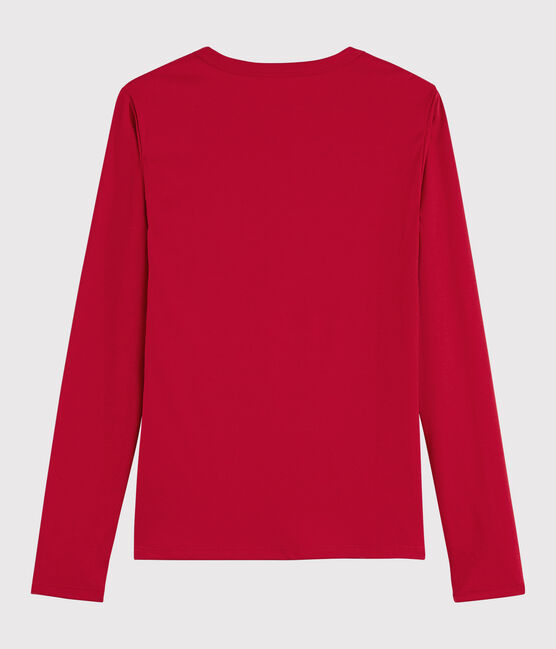 Women's Sea Island cotton T-shirt TERKUIT red