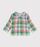 Babies' cotton gauze blouse AVALANCHE white/MULTICO