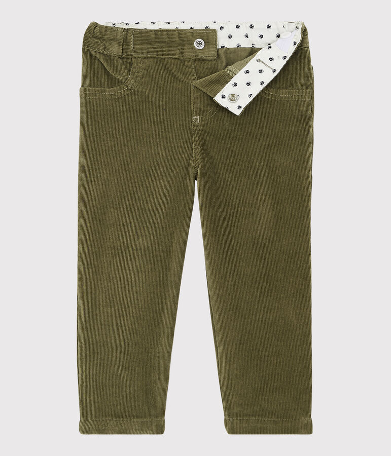 Babies' Velour Trousers green