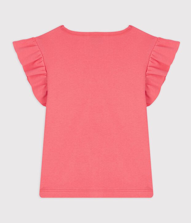 Children's short-sleeved plain cotton T-shirt FLAMAND