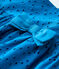 Baby Girls' Strappy Dress with Eyelet Embroidery MYKONOS blue