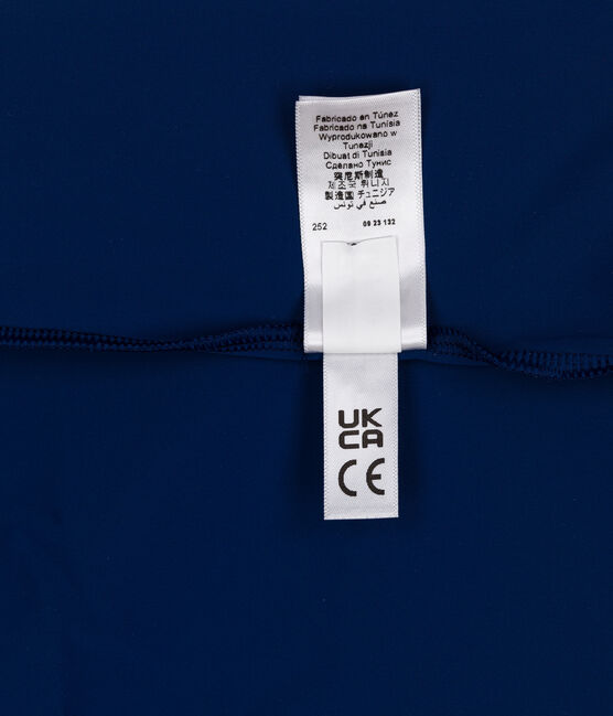 Childrens' Anti-UV T-shirt MEDIEVAL blue