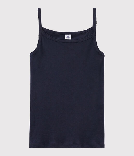Women's strappy top SMOKING blue
