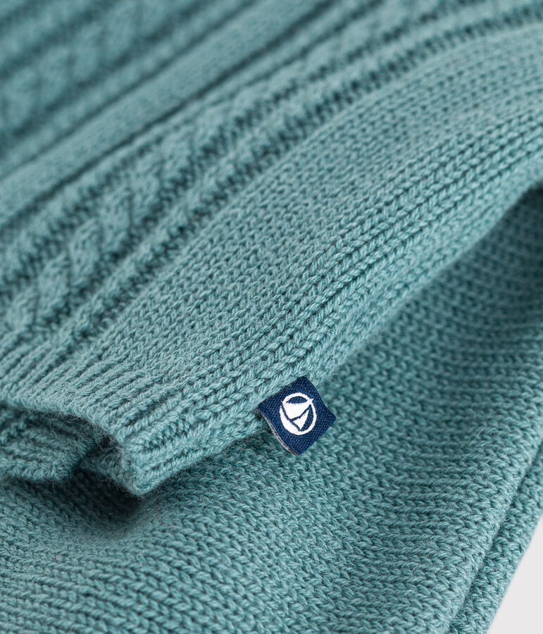 Babies' wool and cotton cardigan PAUL green