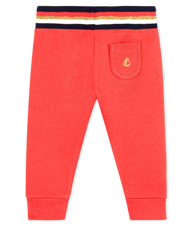 Baby Girls' Tube Knit Trousers red