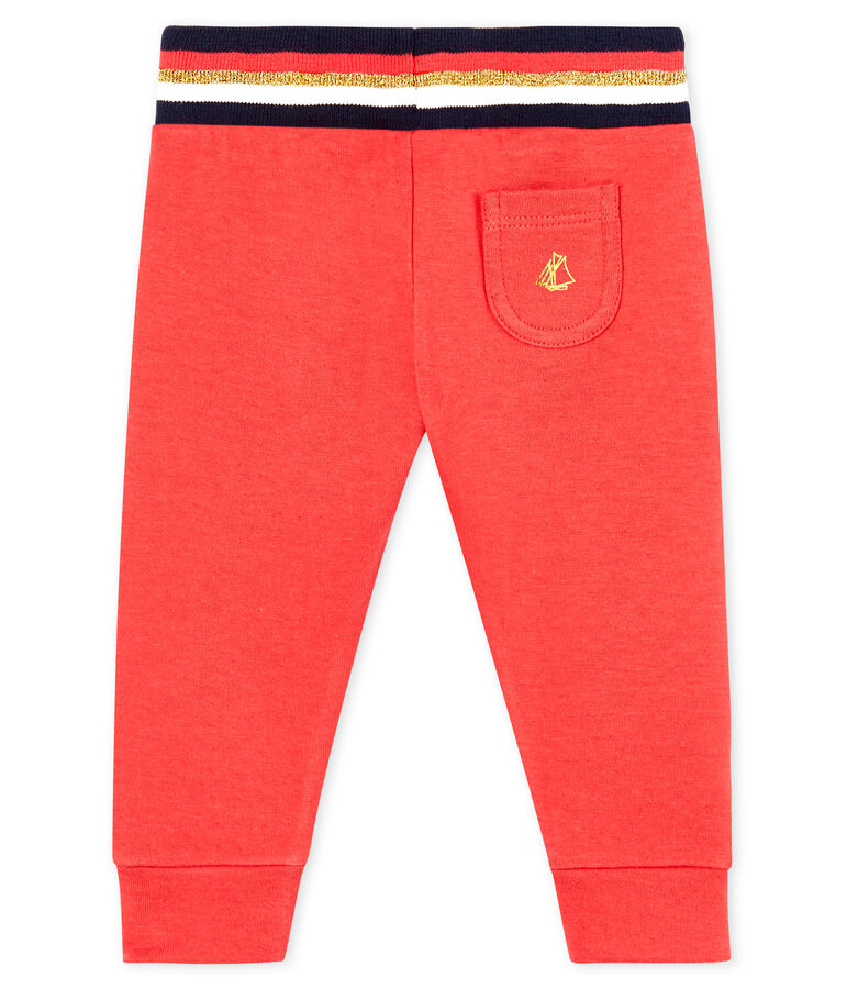 Baby Girls' Tube Knit Trousers red