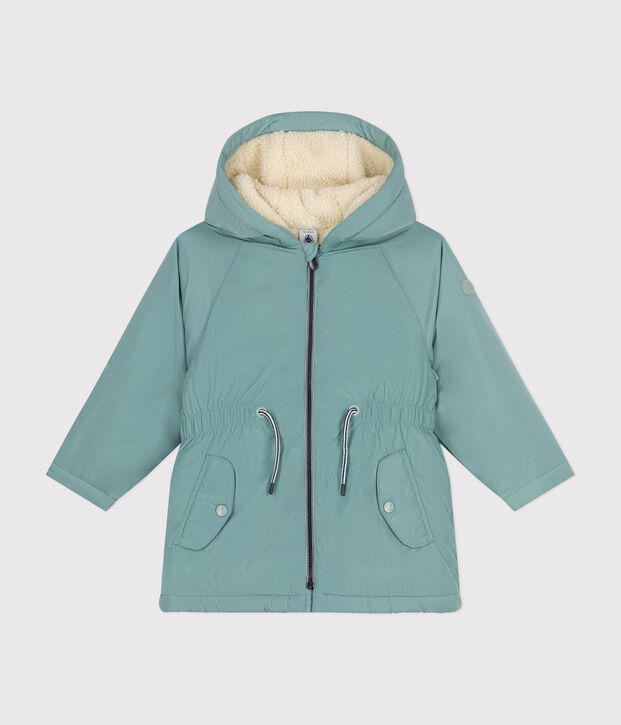Girls' parka green