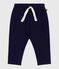 Babies' thick cotton trousers with a heart pattern SOIR