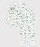 Very fitted children's pajamas in printed cotton  MARSHMALLOW white/MULTICO white