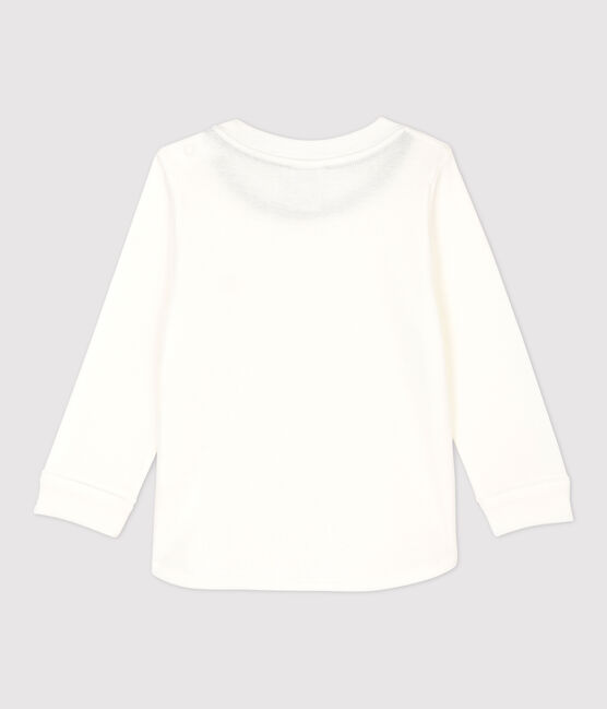 Babies' Cotton T-Shirt MARSHMALLOW white