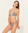 Women's 2-piece swimsuit ABYSSE blue/LAIT white